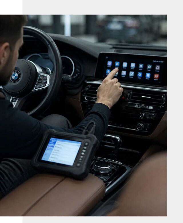 Установка приложений и мультимедиа сервисов BMW в Белорецке