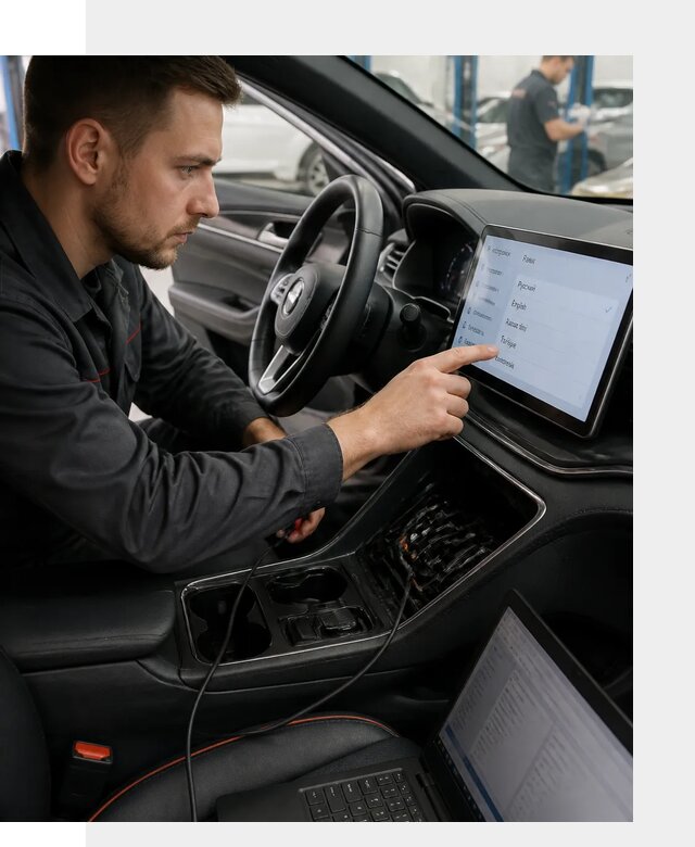 Профессиональная русификация BYD SONG Plus в Белорецке