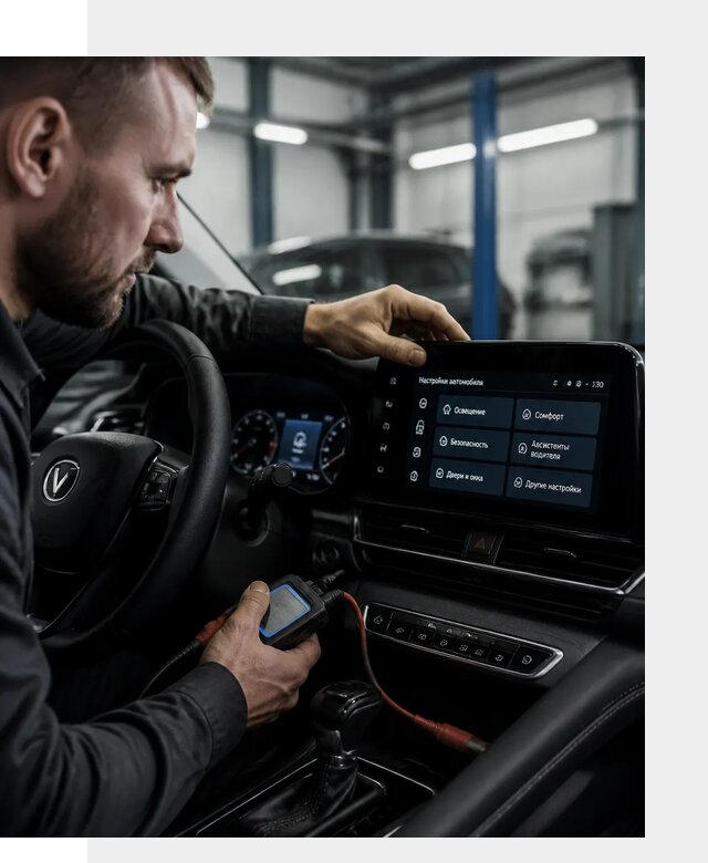 Русификация Changan CS55 и мультимедиа под ключ в Белорецке