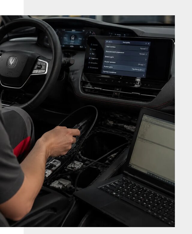 Русификация автомобиля Changan UNI-K под ключ в Белорецке