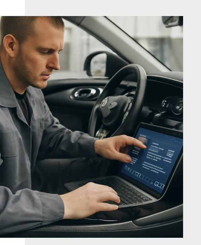 Русификация приборной панели автомобиля Lynk Co в Белорецке