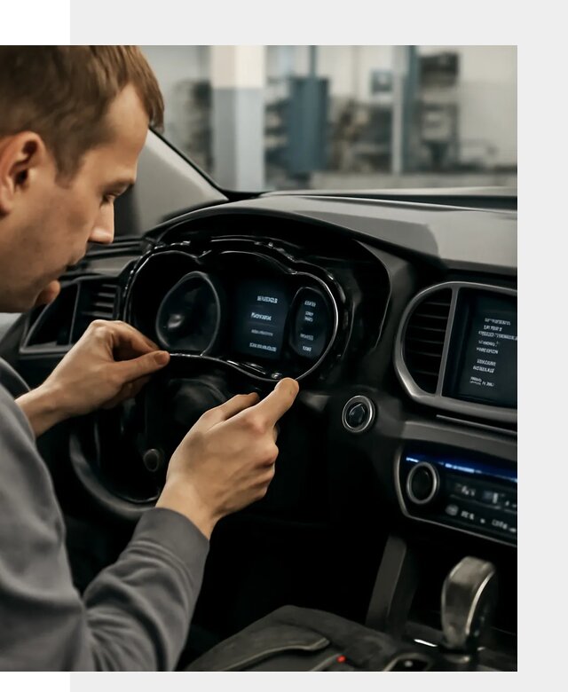 Русификация приборной панели автомобилей Hyundai в Белорецке