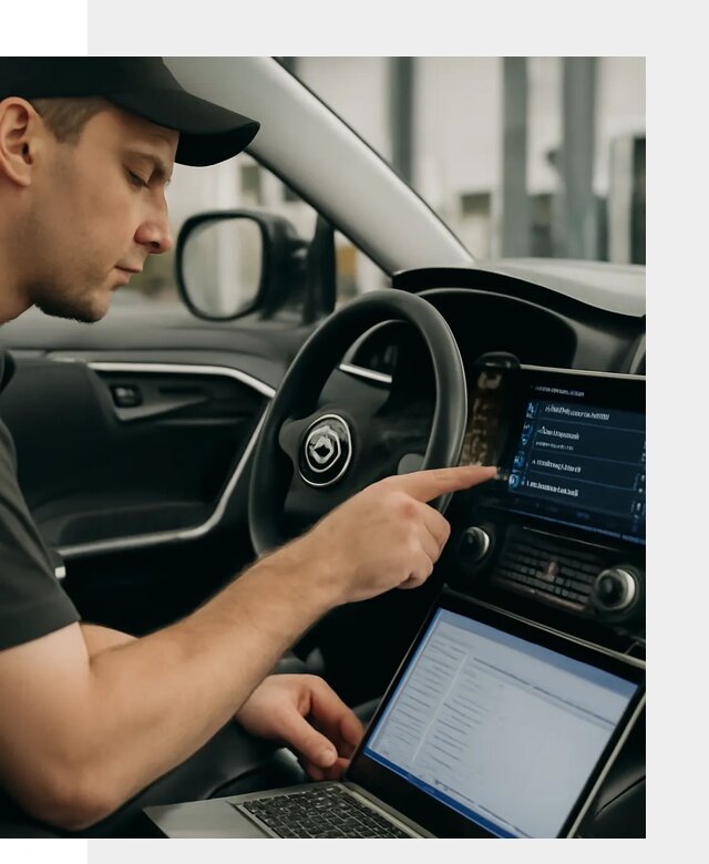 Русификация мультимедиа Toyota для автомобилей в Белорецке